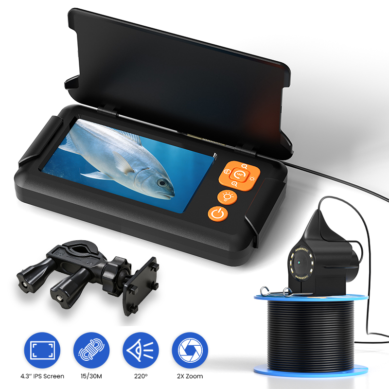 Underwater Fishing Camera - Cámara de Pesca con Pantalla de