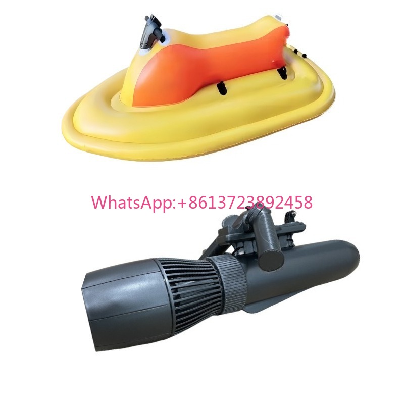 Fishing Equipment Jet - Moto acuática eléctrica inflable, equipada con