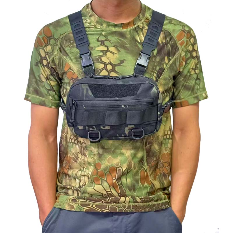 Fishing Equipment Essentials - Bolsa de pecho táctica para hombre,