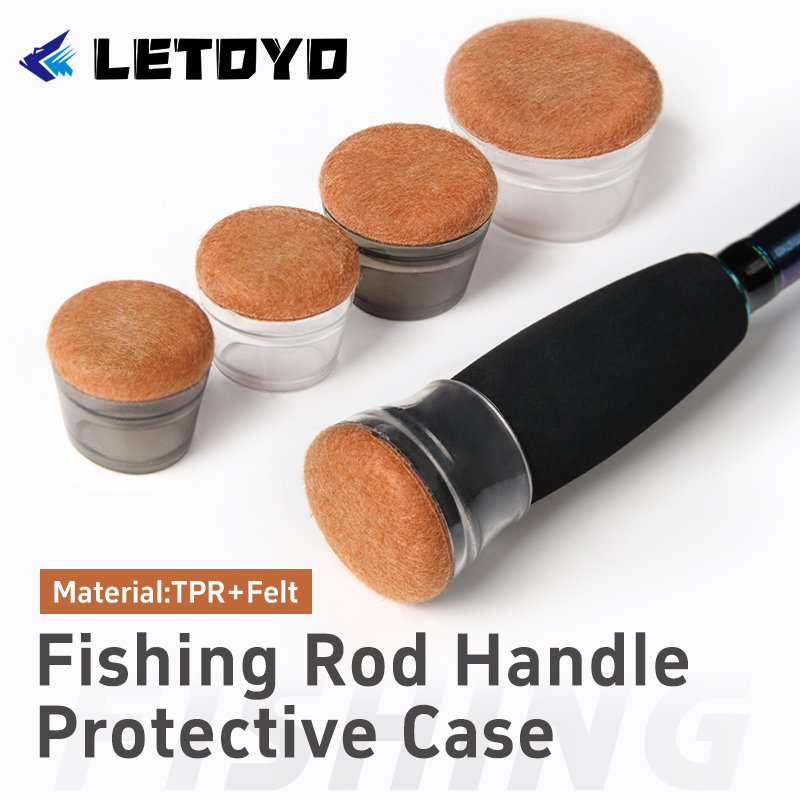 Fishing Equipment And Gear - LETOYO fieltro protector inferior mango funda