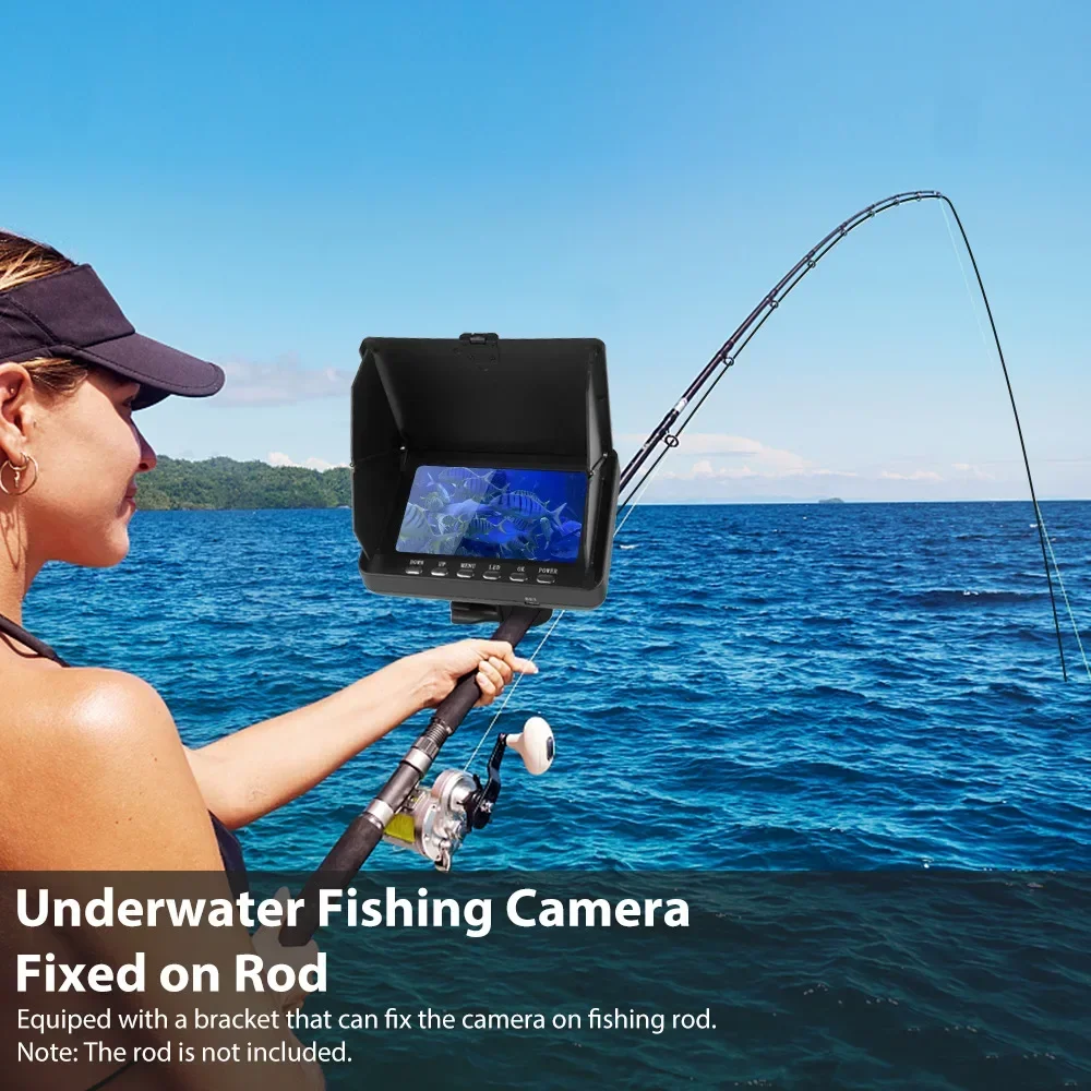 Buscador de peces pantalla LCD - Underwater Fishing Camera reseña y precio