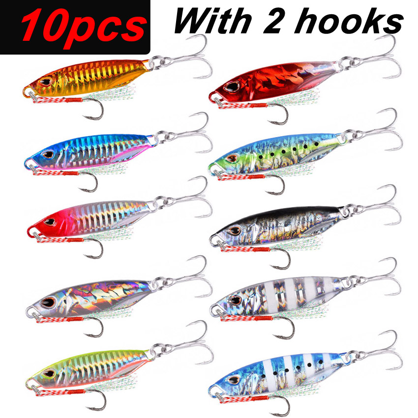 10 señuelos de pesca de metal  - Fishing Equipment For Trout reseña y precio