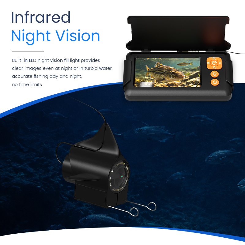 Cámara de Pesca con Pantalla d - Underwater Fishing Camera reseña y precio