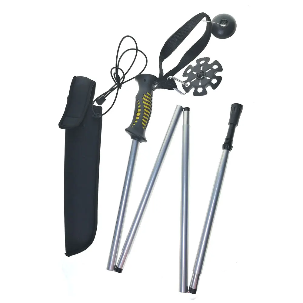 Bastón de pesca plegable de al - Fishing Equipment For Trout reseña y precio