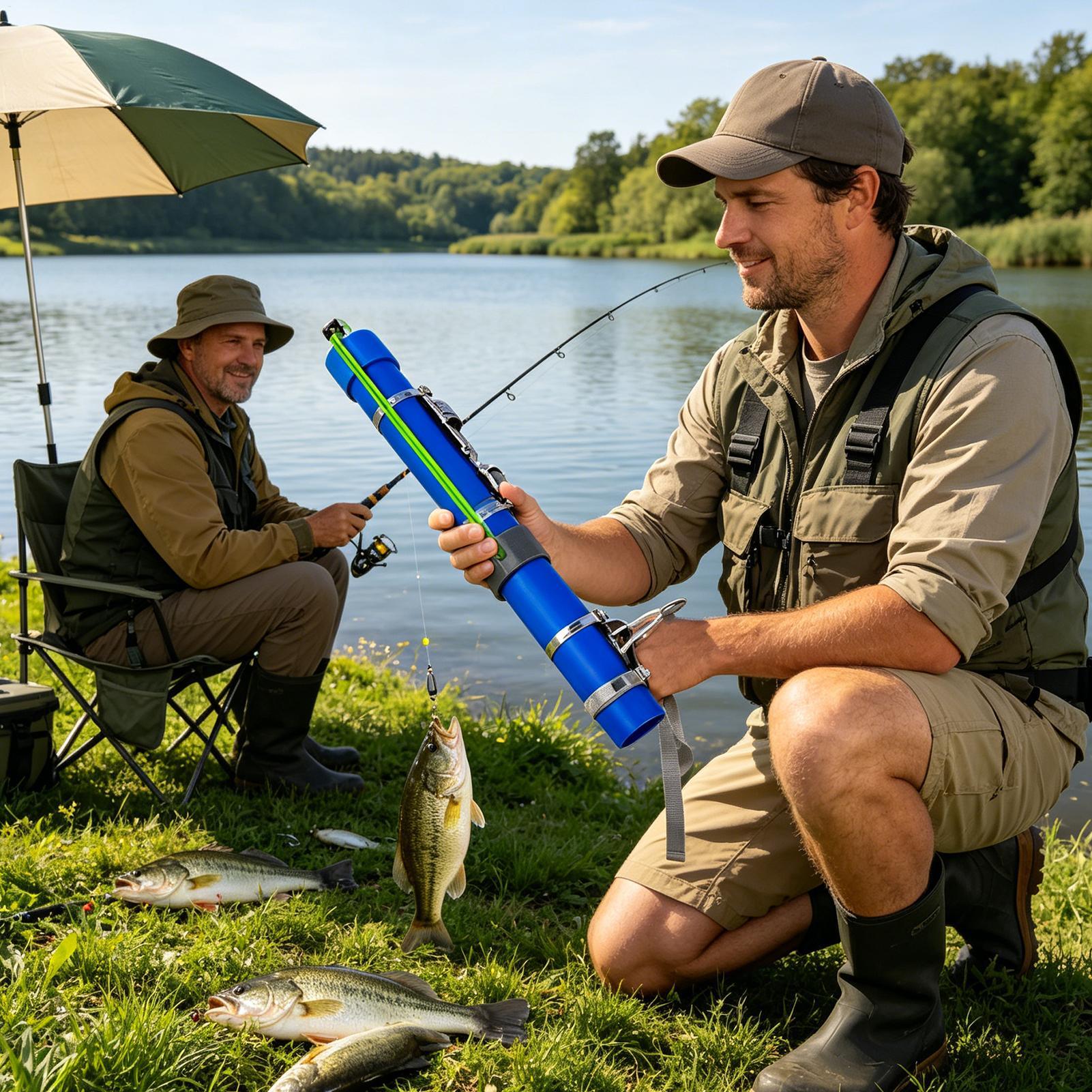 Caña de Pesca con Catapulta y  - Fishing Equipment And Gear reseña y precio
