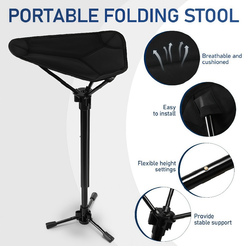 Silla Plegable Portátil con 3  - Fishing Equipment And Gear reseña y precio