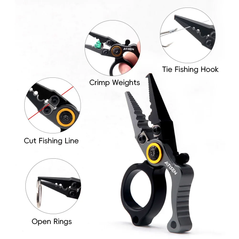 Alicates de pesca de tamaño Mi - Fishing Equipment Price reseña y precio